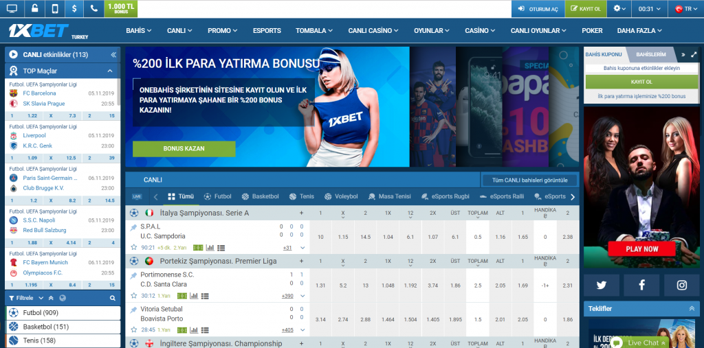 1XBET BAHIS