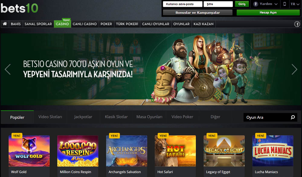 BETS10 CASINO