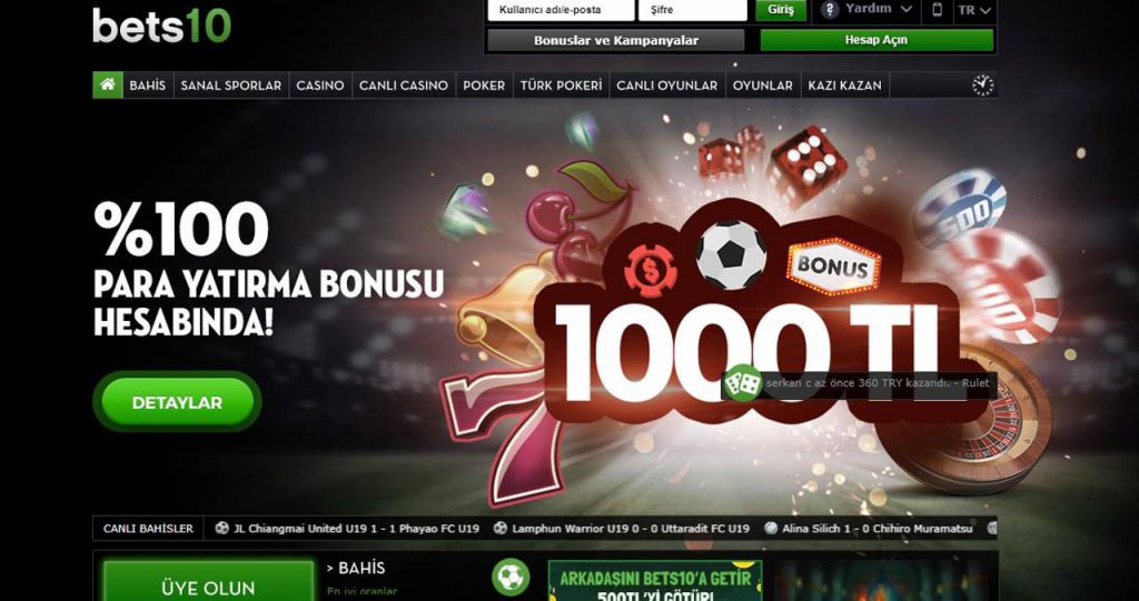 BETS10 KAYIT