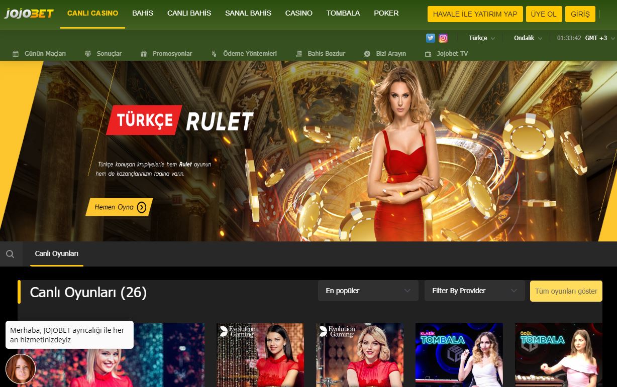 JOJOBET YENI ADRESI