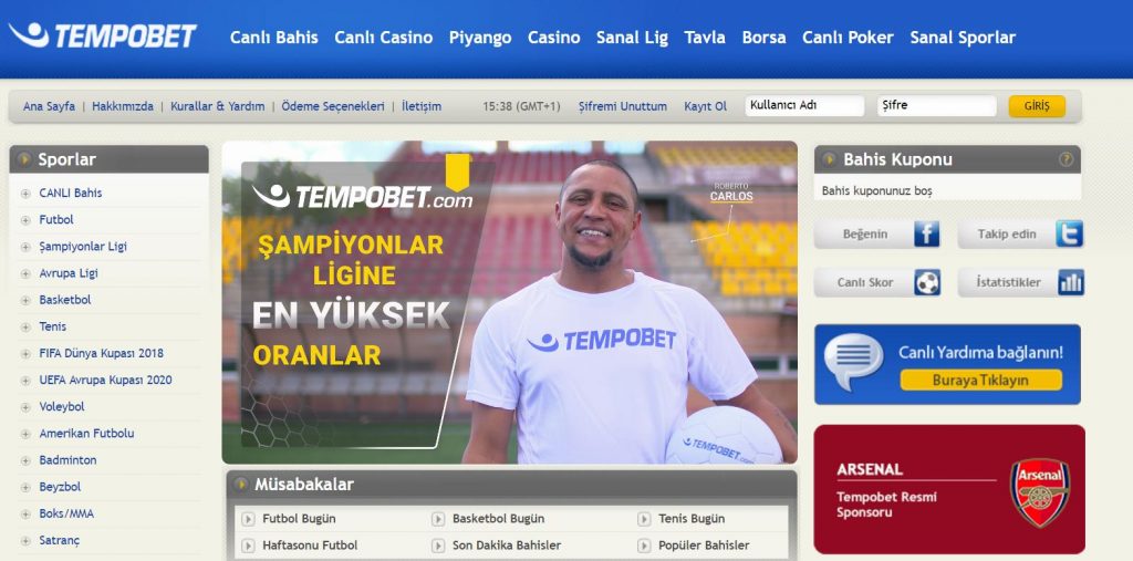 TEMPOBET GIRIŞ
