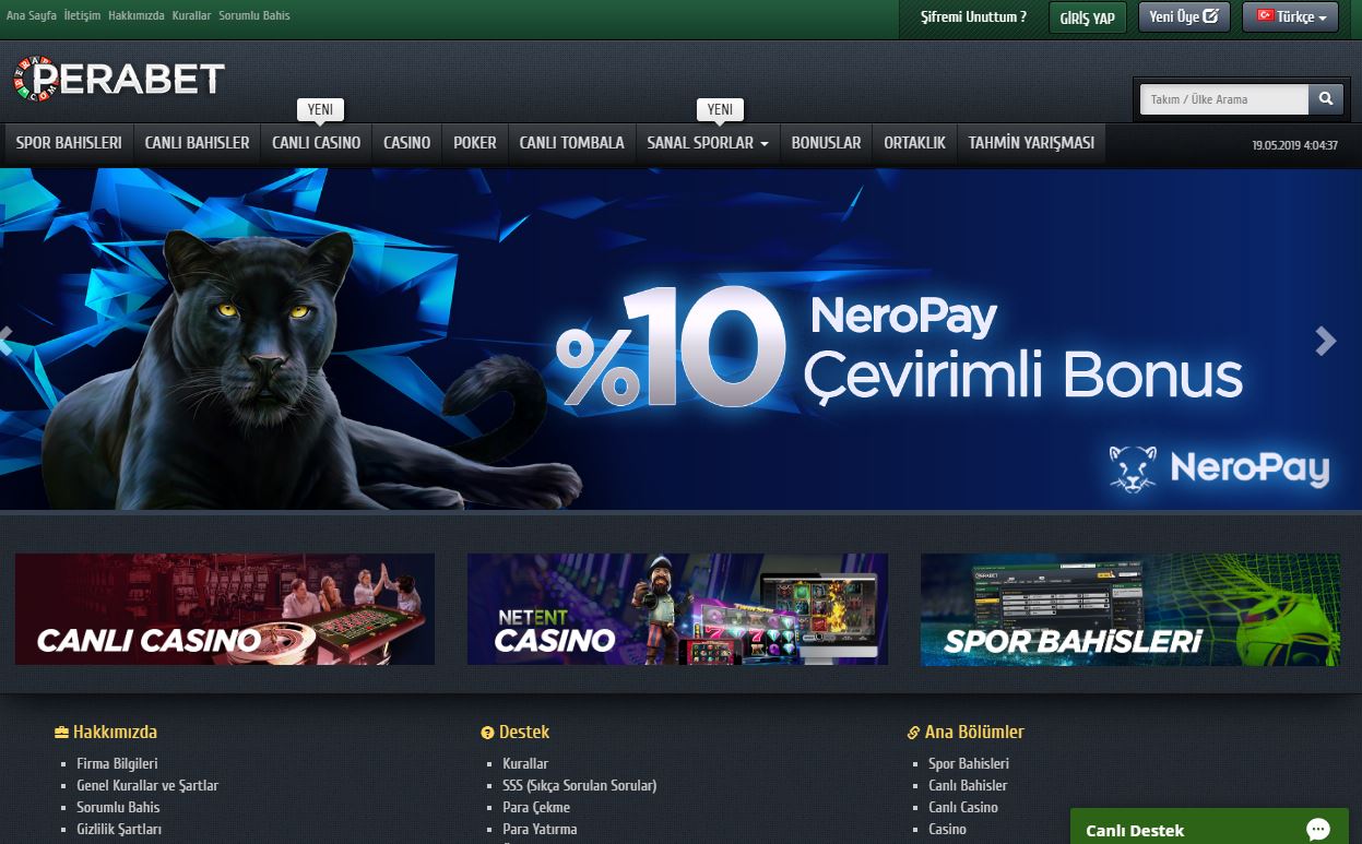 PERABET CASINO