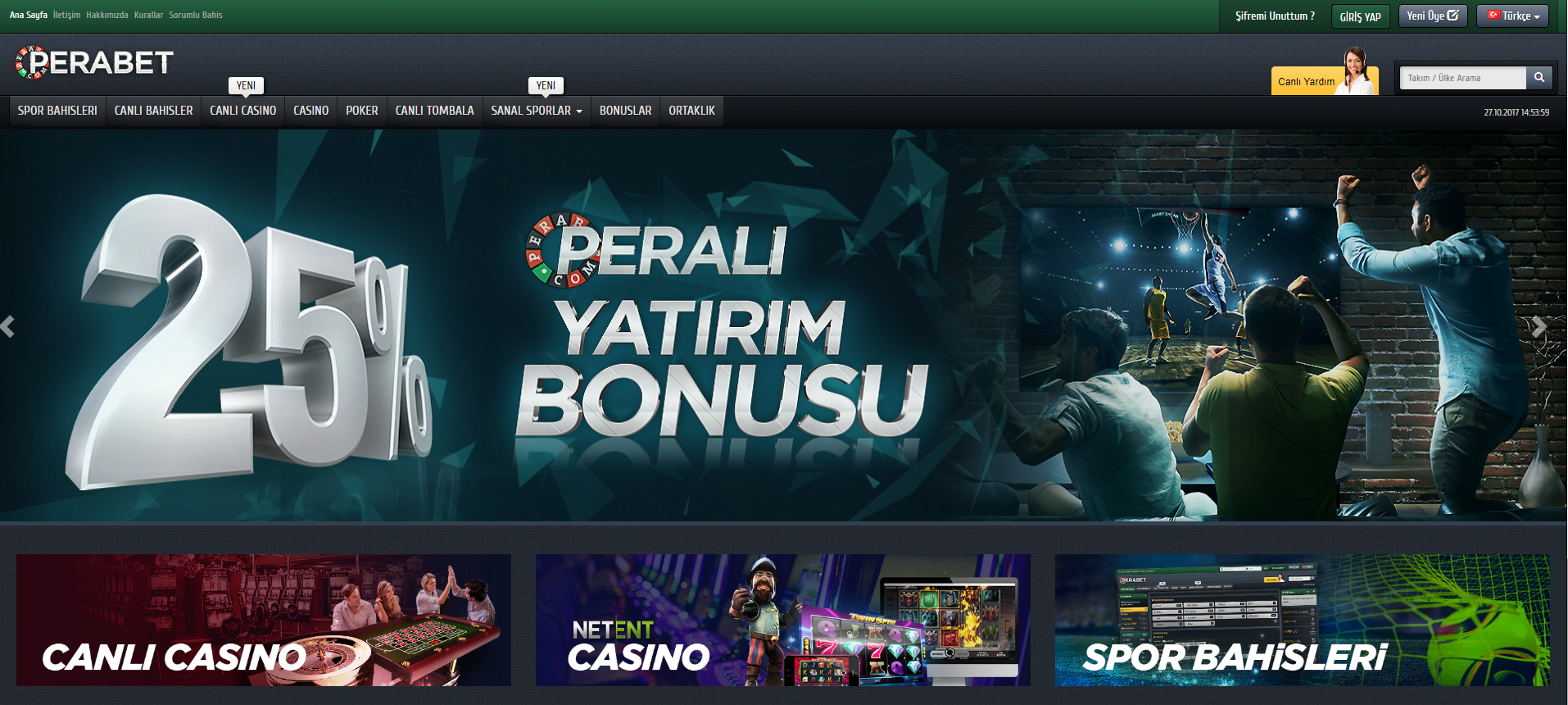 PERABET YENI ADRESI