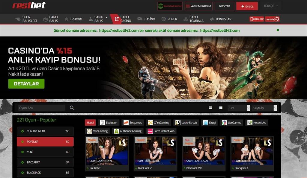 RESTBET TV
