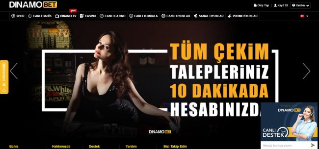 DINAMOBET GUNCEL ADRESI