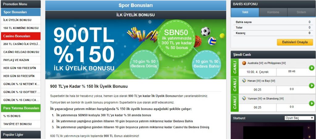 SUPERBETIN MOBIL