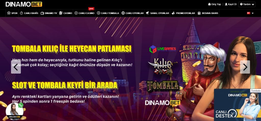 DINAMOBET GIRIŞ