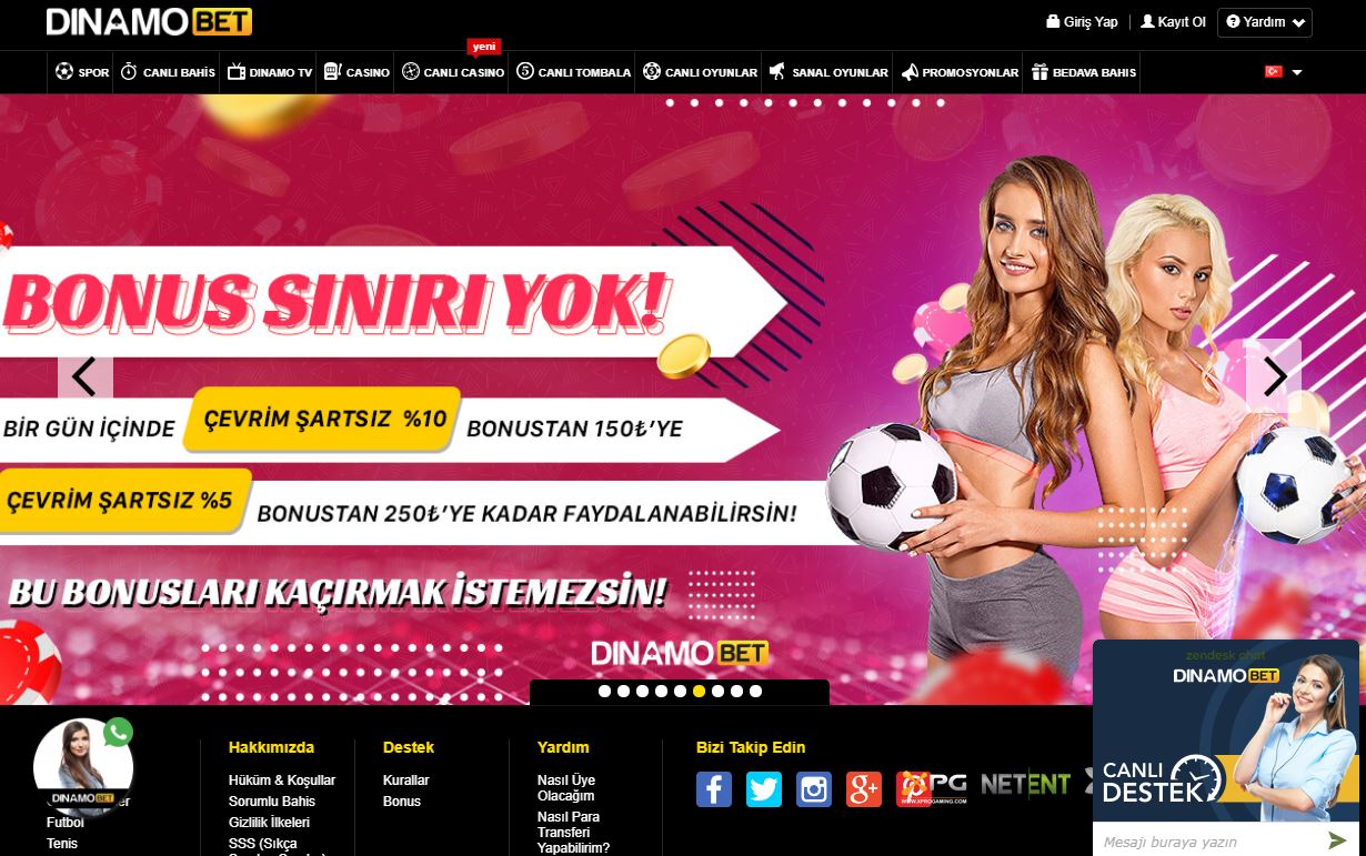DINAMOBET GIRIŞ
