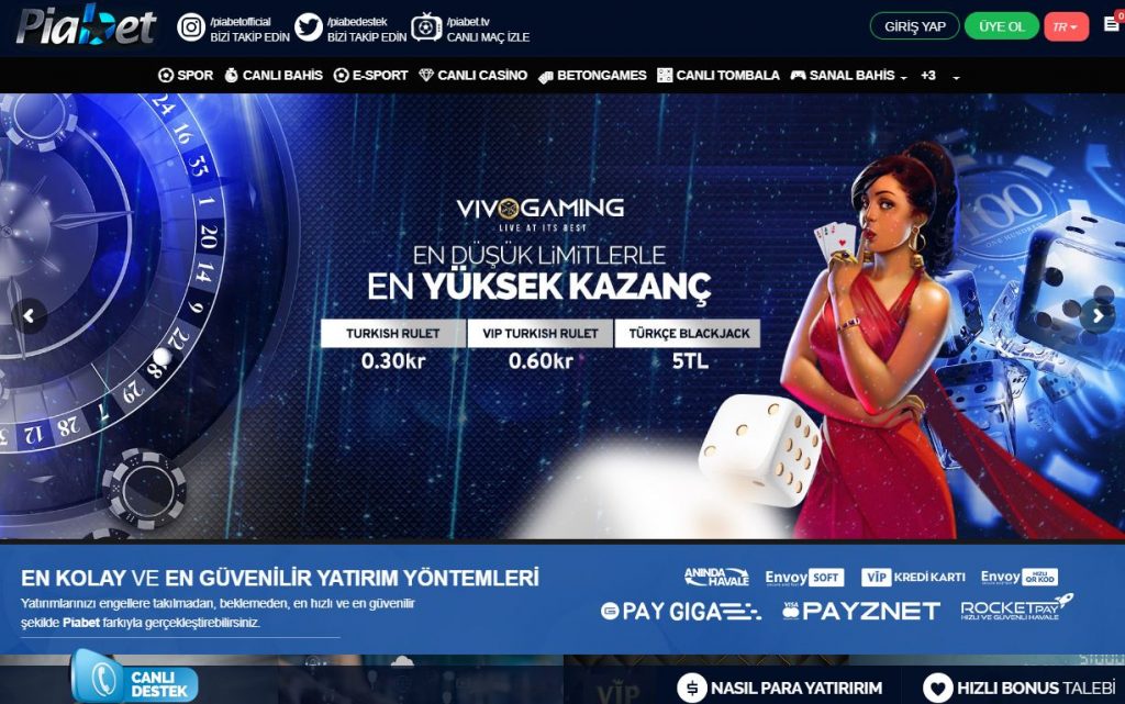 PIABET CANLI BAHIS
