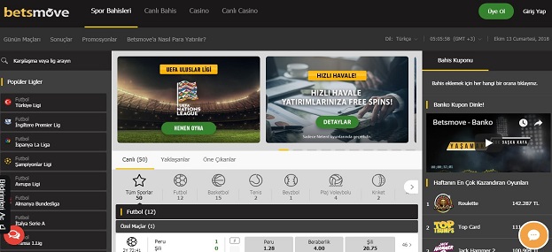 Betsmove Giriş