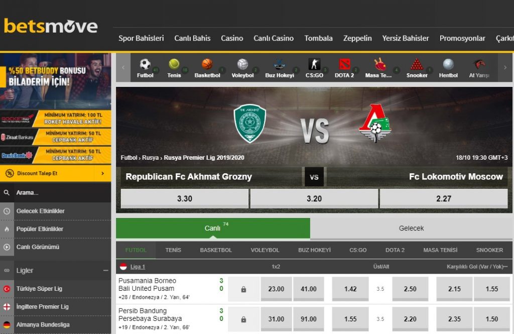 Betsmove TV