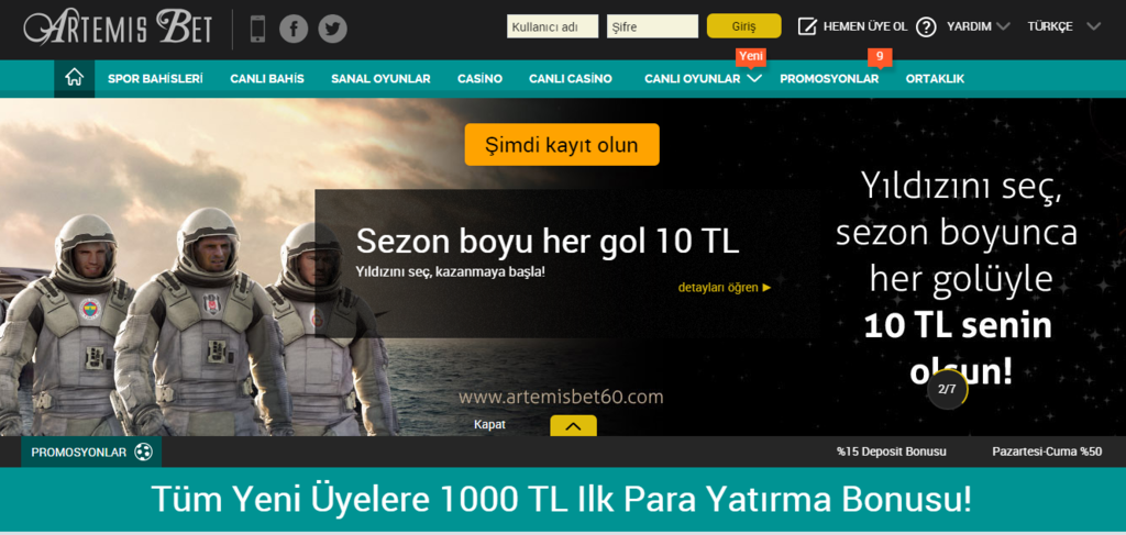 Artemisbet Mobil