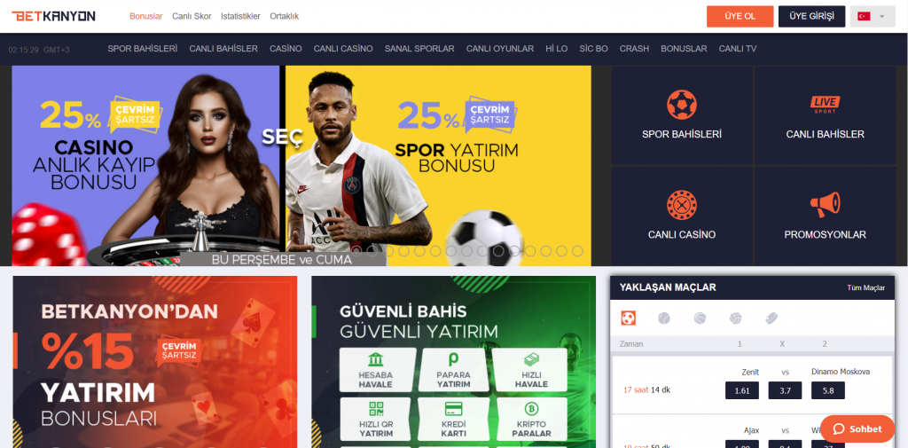 Betkanyon Canli Bahis