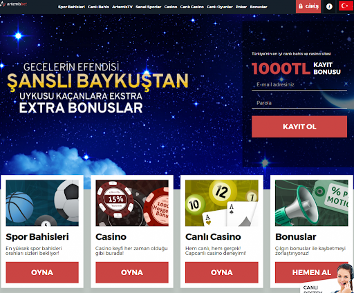 Artemisbet Guncel Adresi