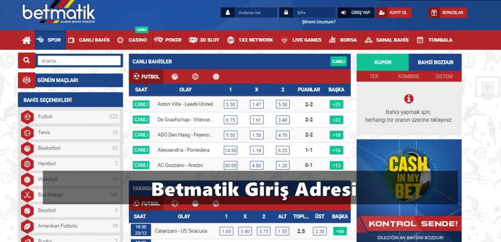 Betmatik Bahis