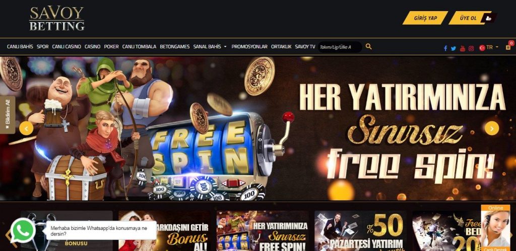 Savoybetting Giriş